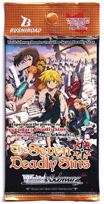 Image for The Seven Deadly Sins Booster Pack - Weiss Schwarz