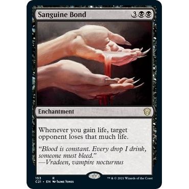 Sanguine Bond (153) (Commander 2021) - PokeBox USA