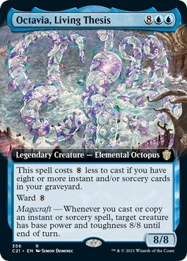 Octavia, Living Thesis (Extended Art) (356) (Commander 2021) - PokeBox USA