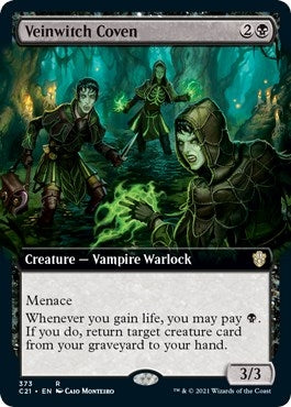 Veinwitch Coven (Extended Art) (373) (Commander 2021)