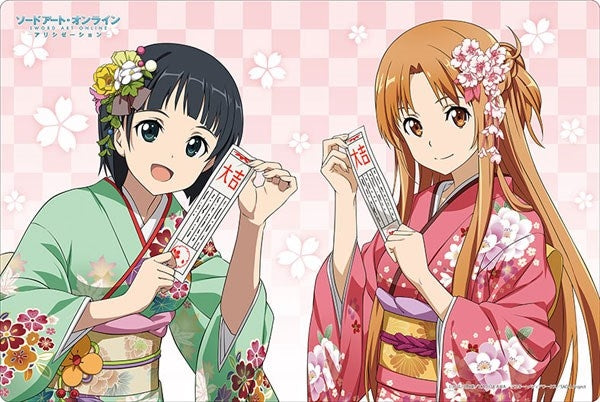 Image for Bushiroad Rubber Mat Collection Vol.793: Sword Art Online -Alicization- Asuna & Suguha Kimono ver. - Playmats
