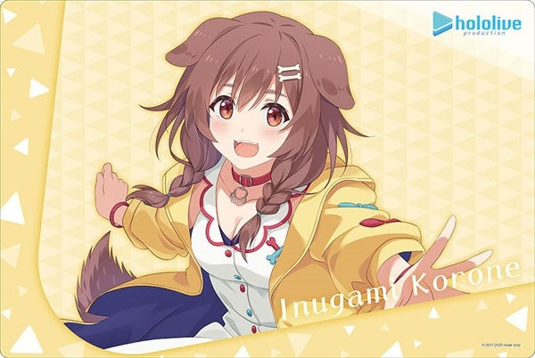 Image for Bushiroad Rubber Mat Collection Vol.837: Hololive Production - Inugami Korone - 2nd fes. Beyond the Stage ver. - Playmats
