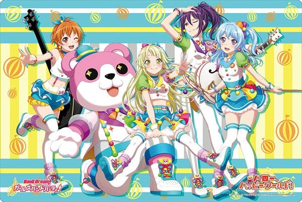 Image for Bushiroad Rubber Mat Collection Vol.843: BanG Dream! Girls Band Party! - Hello Happy World! - Playmats