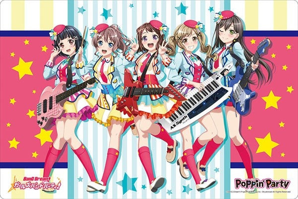 Image for Bushiroad Rubber Mat Collection Vol.839: BanG Dream! Girls Band Party! - Poppin' Party - Playmats