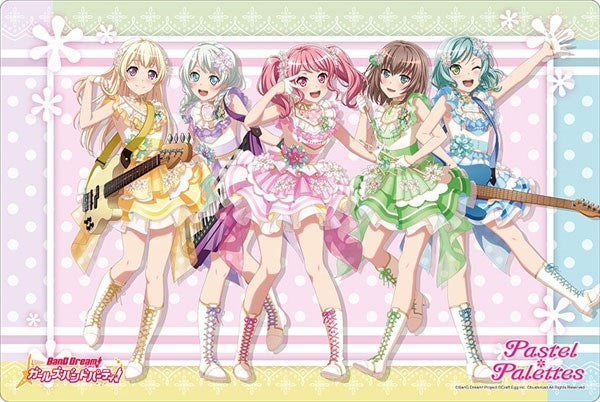 Image for Bushiroad Rubber Mat Collection Vol.841: BanG Dream! Girls Band Party! - Pastel Palettes - Playmats