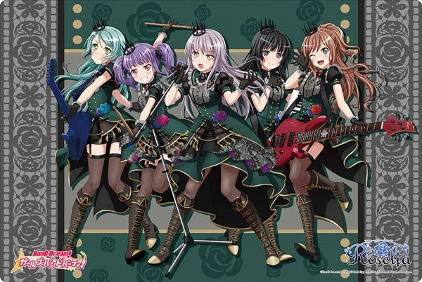 Image for Bushiroad Rubber Mat Collection Vol.842: BanG Dream! Girls Band Party! - Roselia - Playmats