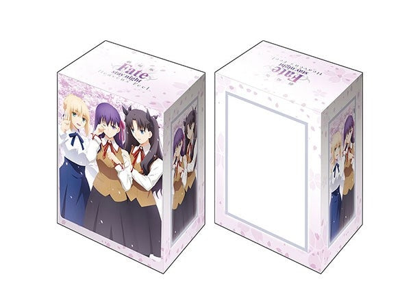 Image for Bushiroad Deck Holder Collection V2 Vol.1323: Fate/stay night [Heaven's Feel] - Sakura, Saber, Rin - Deck Boxes