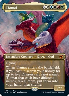 Tiamat (Borderless) (298) (Adventures in the Forgotten Realms) - PokeBox USA