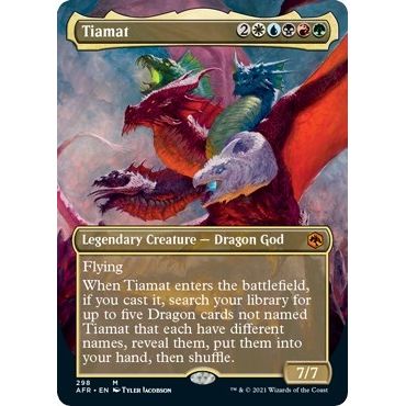 Tiamat (Borderless) (298) (Adventures in the Forgotten Realms) - PokeBox USA