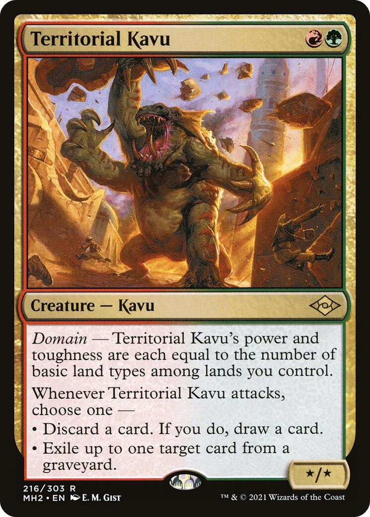 Territorial Kavu (216) (Modern Horizons 2)