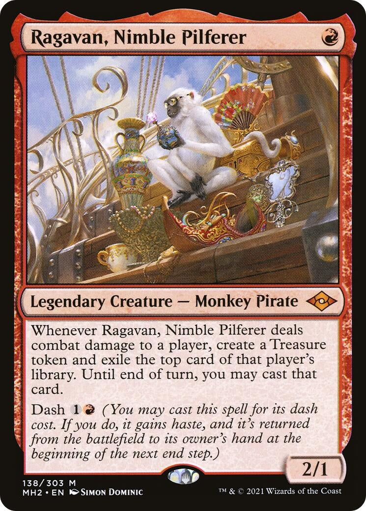 Ragavan, Nimble Pilferer (138) (Modern Horizons 2)