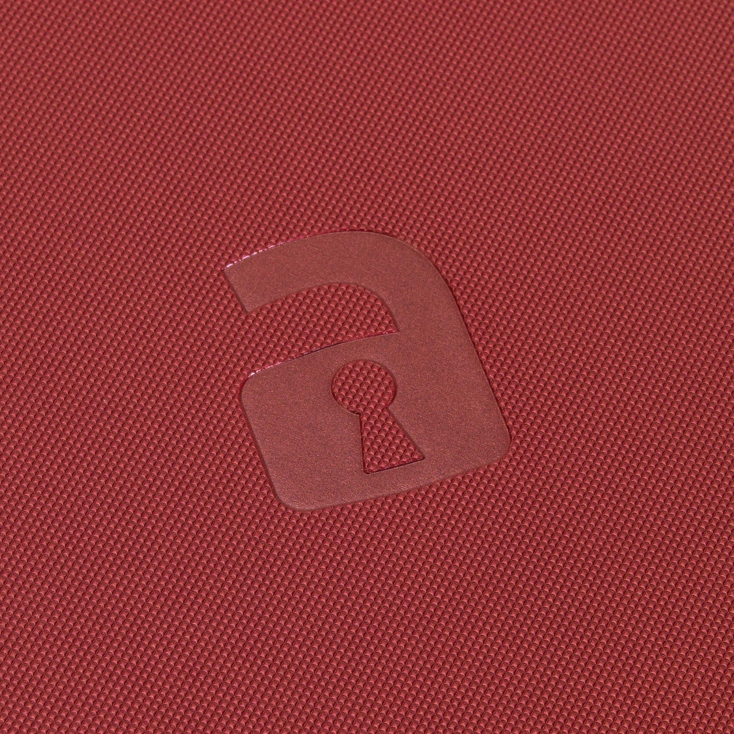 Vaultx - 4-Pocket Exo-Tec® Zip Binder - Metallic Red