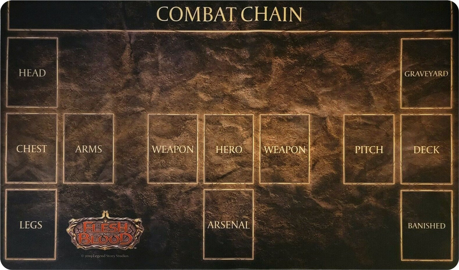 Image for Flesh and Blood Classic Playmat - Brown - Playmats
