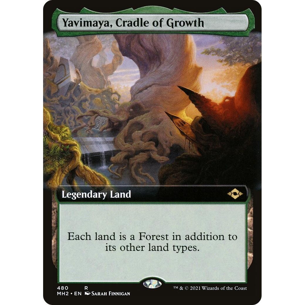 Yavimaya, Cradle of Growth (Extended Art) (480) (Modern Horizons 2) - PokeBox USA