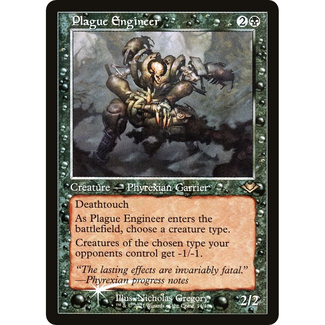 Plague Engineer (Retro Frame) (14) (Modern Horizons) - PokeBox USA