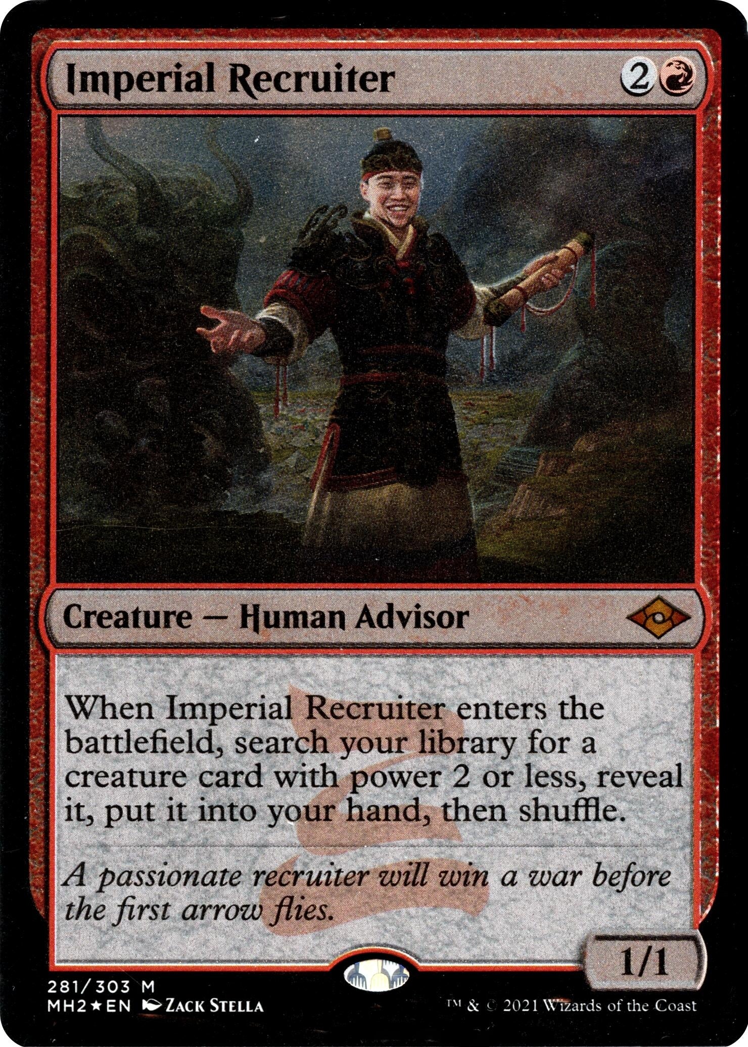 Imperial Recruiter (Foil Etched) (281) (Modern Horizons 2)