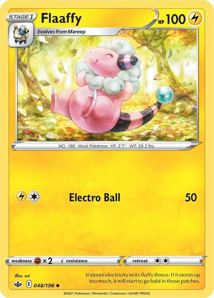 Image for Flaaffy (048/198) (SWSH06: Chilling Reign) (SWSH06) - Pokemon
