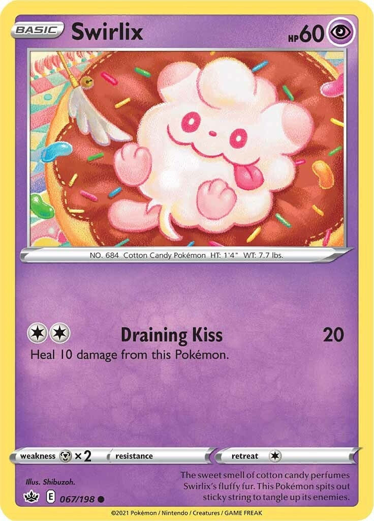 Image for Swirlix (067/198) (SWSH06: Chilling Reign) (SWSH06) - Pokemon