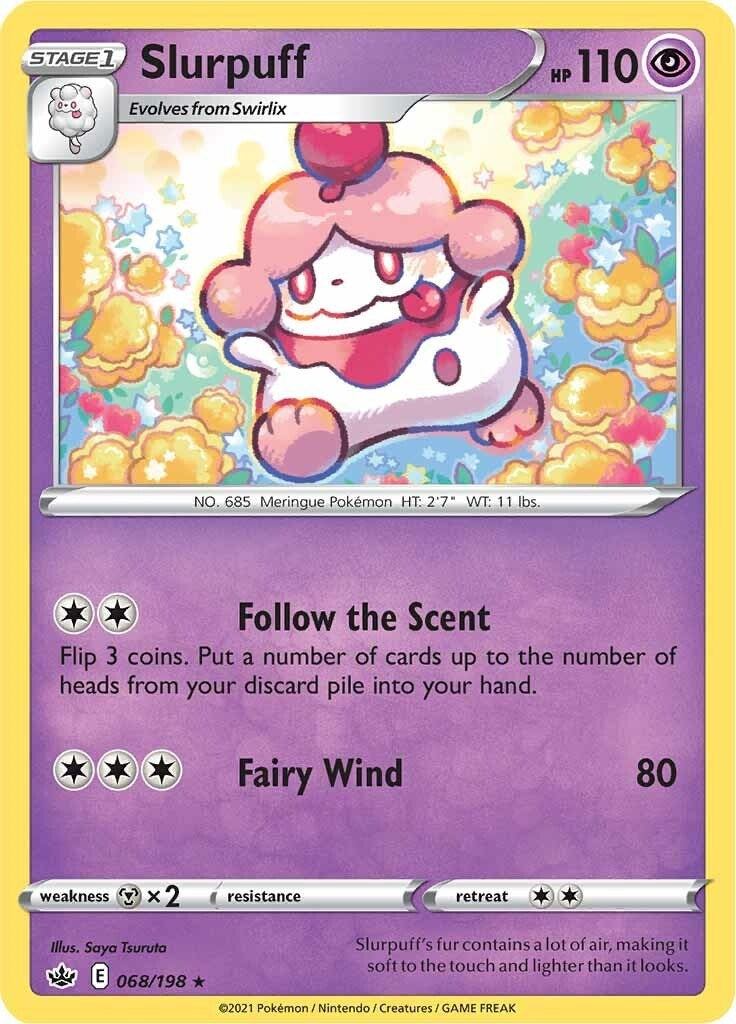 Image for Slurpuff (068/198) (SWSH06: Chilling Reign) (SWSH06) - Pokemon