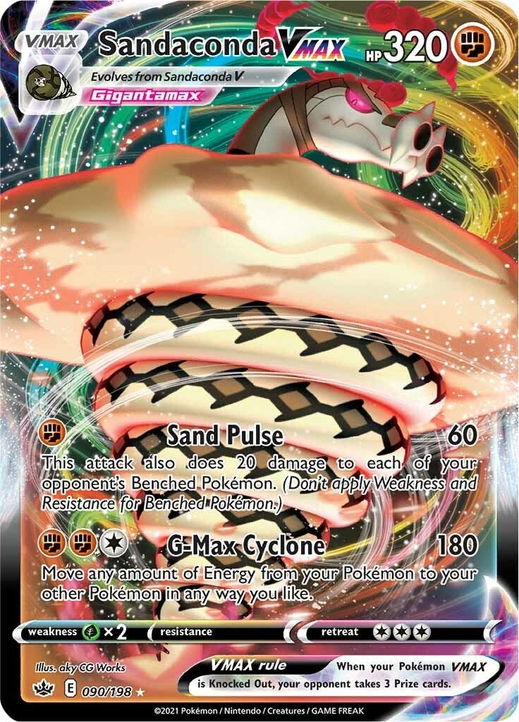 Image for Sandaconda VMAX (090/198) (SWSH06: Chilling Reign) (SWSH06) - Pokemon