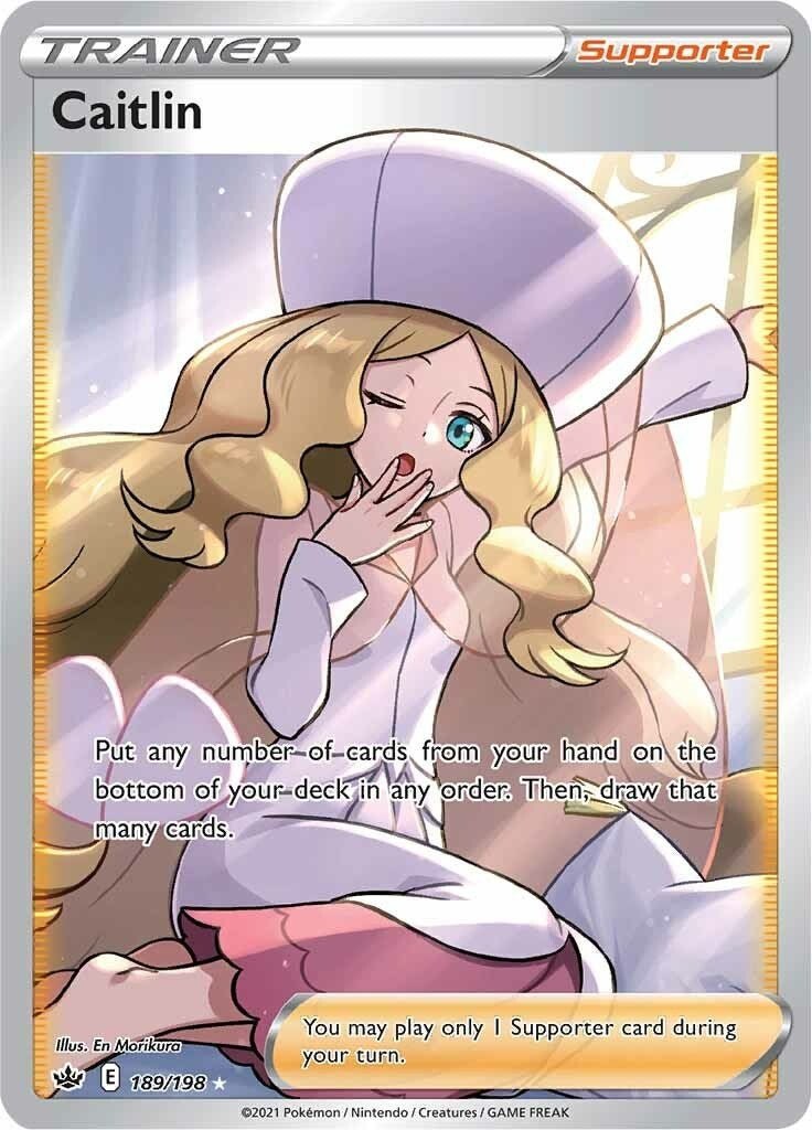 Image for Caitlin (Full Art) (189/198) (SWSH06: Chilling Reign) (SWSH06) - Pokemon