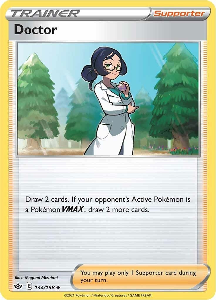 Image for Doctor (134/198) (SWSH06: Chilling Reign) (SWSH06) - Pokemon