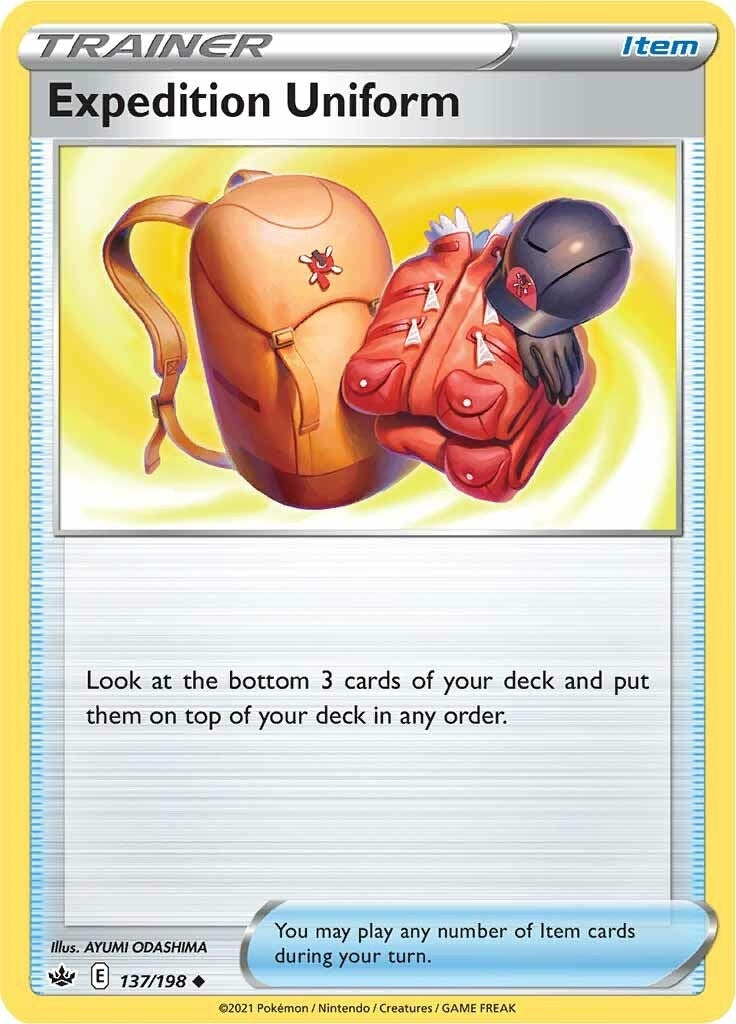 Image for Expedition Uniform (137/198) (SWSH06: Chilling Reign) (SWSH06) - Pokemon