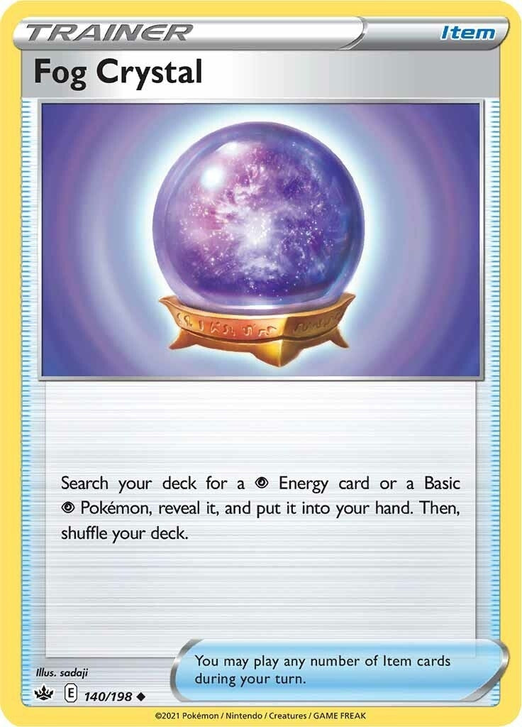 Image for Fog Crystal (140/198) (SWSH06: Chilling Reign) (SWSH06) - Pokemon