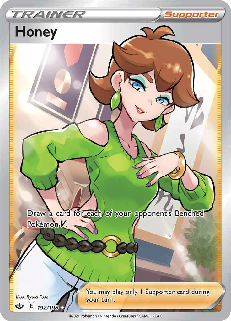 Image for Honey (Full Art) (192/198) (SWSH06: Chilling Reign) (SWSH06) - Pokemon