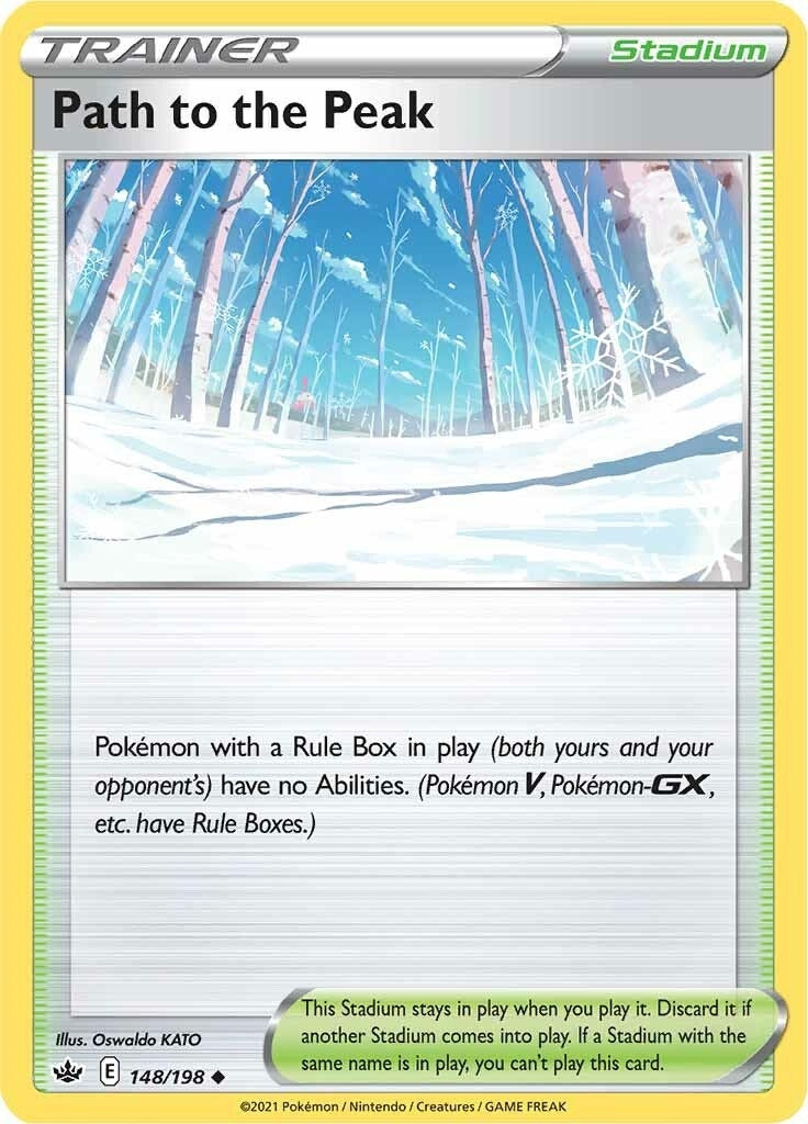 Image for Path to the Peak (148/198) (SWSH06: Chilling Reign) (SWSH06) - Pokemon