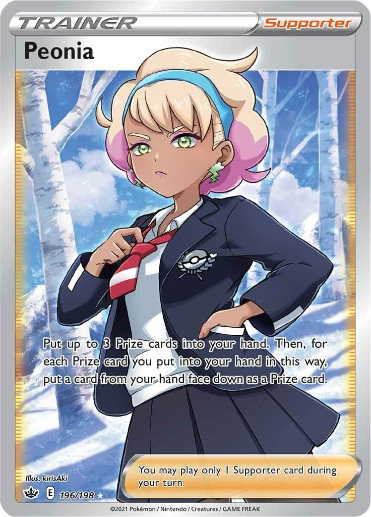 Image for Peonia (Full Art) (196/198) (SWSH06: Chilling Reign) (SWSH06) - Pokemon