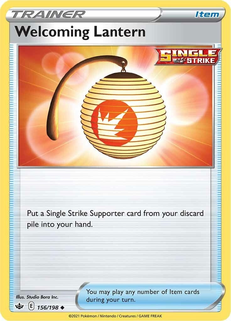 Image for Welcoming Lantern (156/198) (SWSH06: Chilling Reign) (SWSH06) - Pokemon