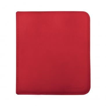 Image for Vivid 12-Pocket Zippered PRO-Binder - Red - Storage Albums