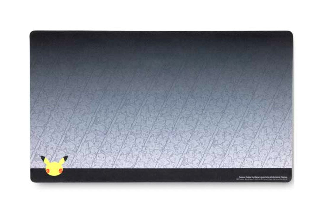 Image for Pokemon TCG: Pokémon Celebration Black & Gray Playmat - Playmats