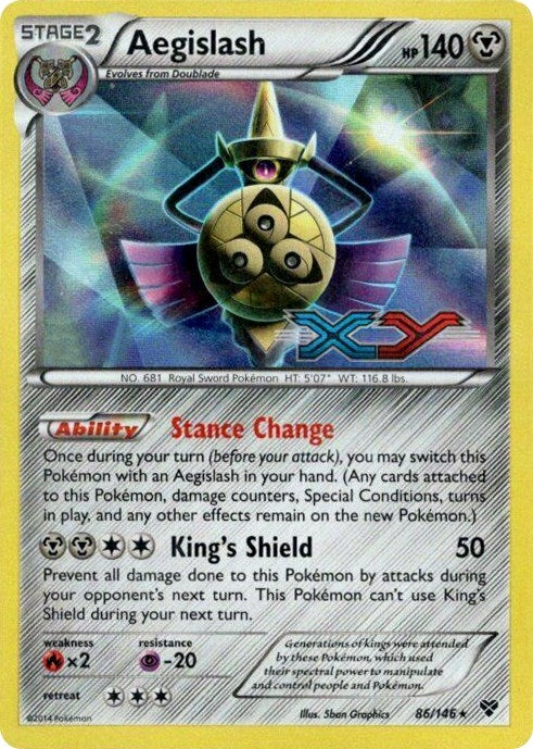 Image for Aegislash - 86/146 (Prerelease) (86/146) (XY Promos) (PR) - Pokemon
