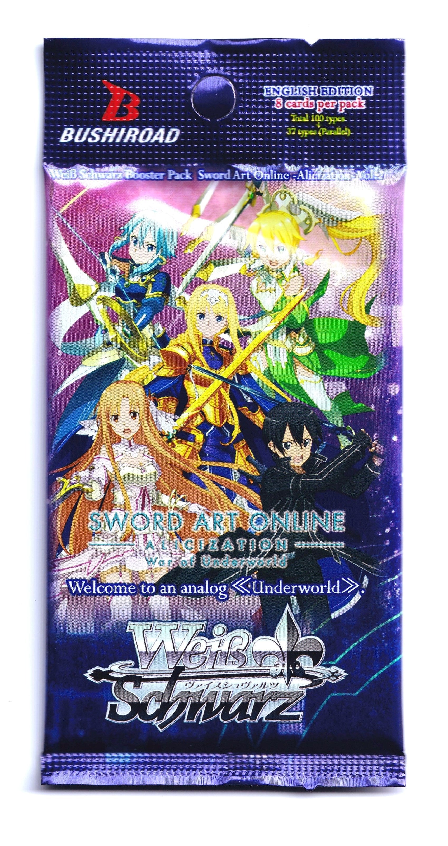 Image for Sword Art Online -Alicization- Vol.2 Booster Pack - Weiss Schwarz