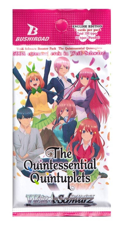 Image for The Quintessential Quintuplets Booster Pack - Weiss Schwarz