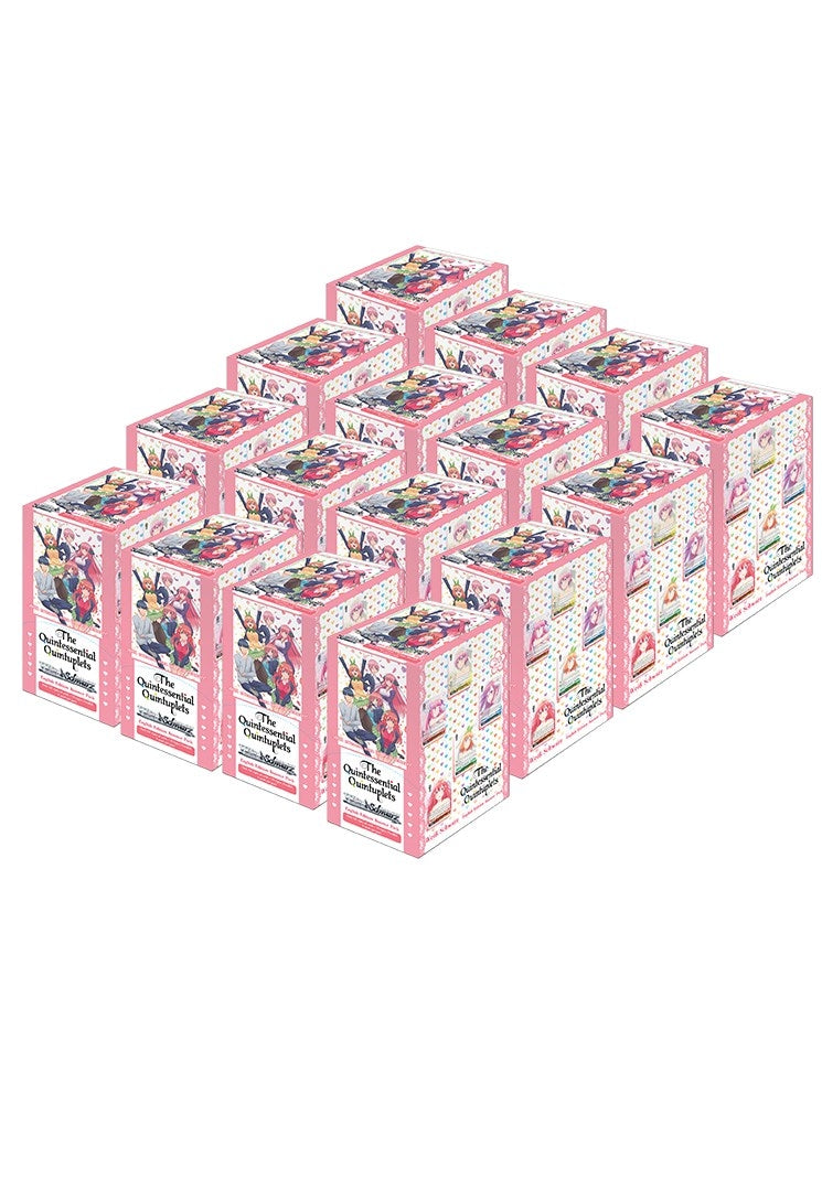 Image for The Quintessential Quintuplets Booster Box Case - Weiss Schwarz