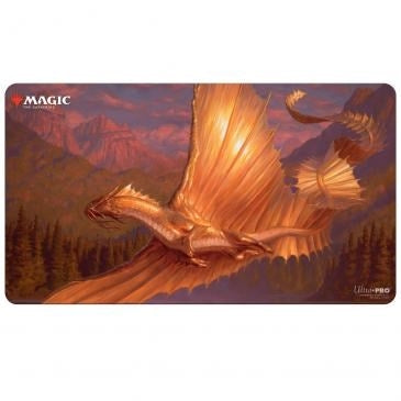 Image for Adventures in the Forgotten Realms Playmat Adult Gold Dragon (V2) for Magic: The Gathering - Playmats