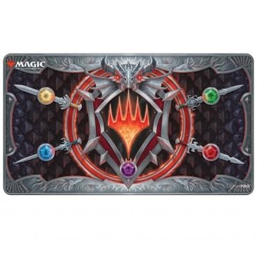 Image for Adventures in the Forgotten Realms Stylized Planeswalker Symbol Stitched Playmat for Magic: The Gathering - Playmats