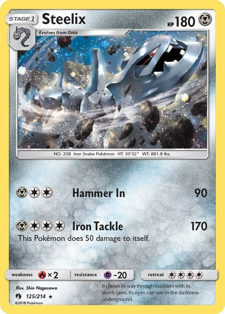 Image for Steelix - 125/214 (Cosmos Holo) (125/214) (Blister Exclusives) (BLE) - Pokemon