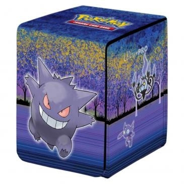 Image for Pokemon Gallery Series Gengar Haunted Hollow Alcove Flip Deck Box - Deck Boxes