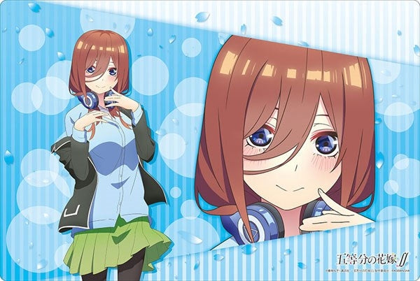 Image for Bushiroad Rubber Mat Collection V2 Vol.37: The Quintessential Quintuplets - Miku Nakano - Playmats