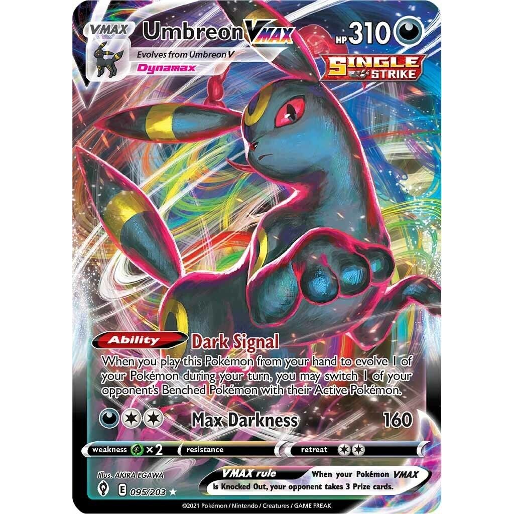 Umbreon VMAX (095/203) (SWSH07: Evolving Skies) - PokeBox USA