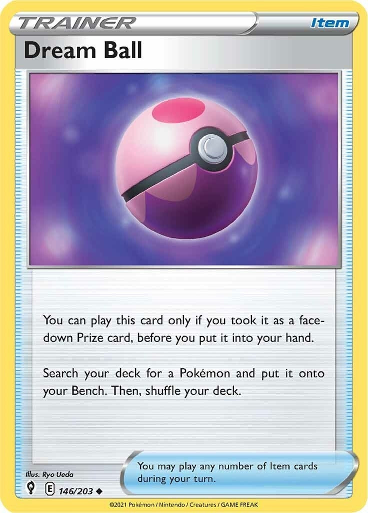 Image for Dream Ball (146/203) (SWSH07: Evolving Skies) (SWSH07) - Pokemon