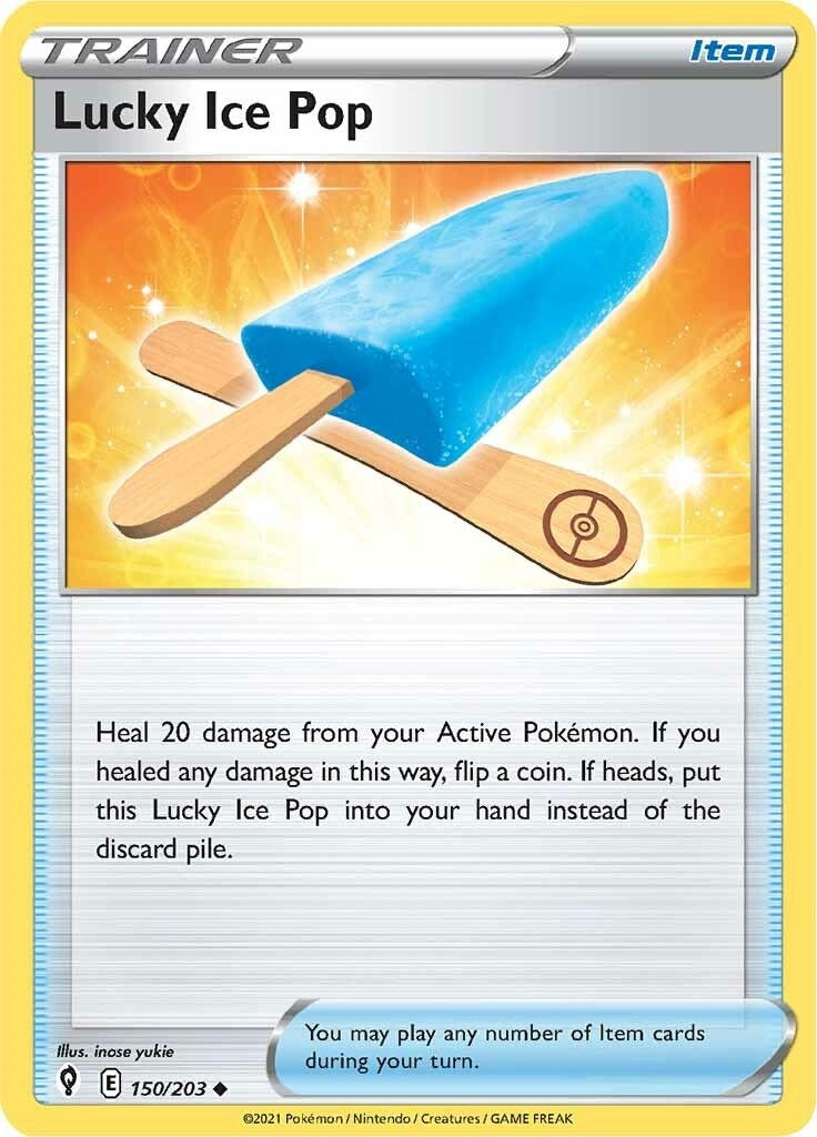 Image for Lucky Ice Pop (150/203) (SWSH07: Evolving Skies) (SWSH07) - Pokemon