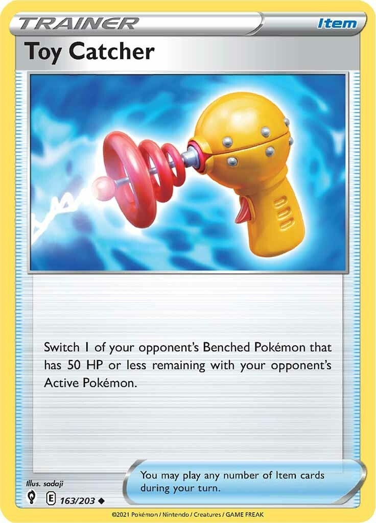 Image for Toy Catcher (163/203) (SWSH07: Evolving Skies) (SWSH07) - Pokemon