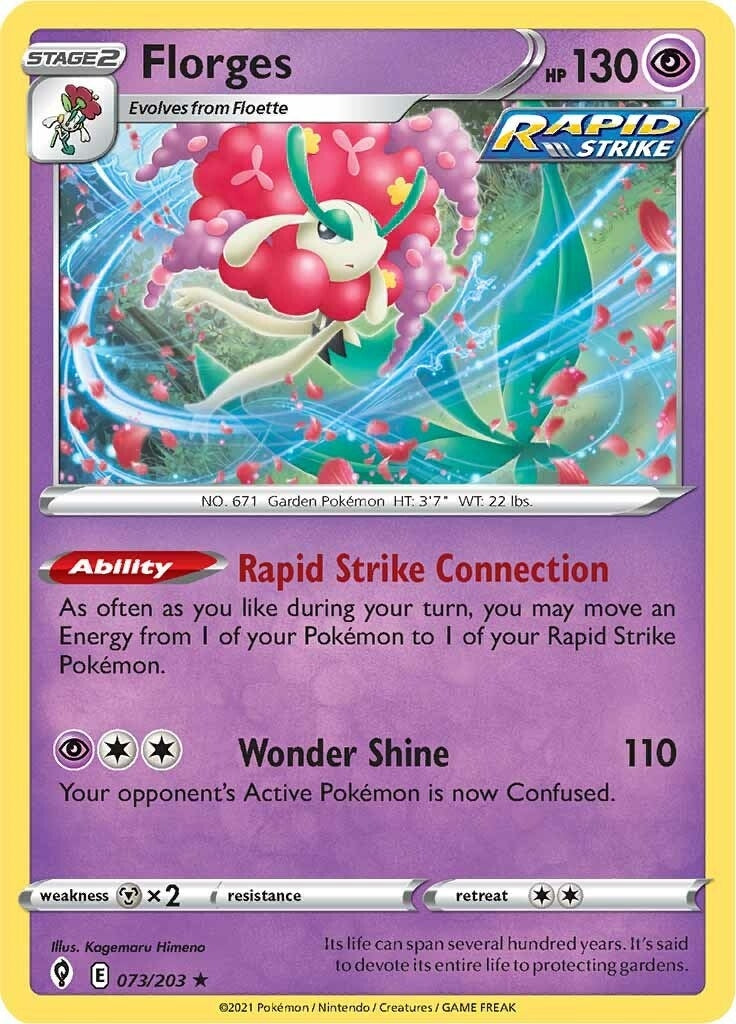 Image for Florges (073/203) (SWSH07: Evolving Skies) (SWSH07) - Pokemon