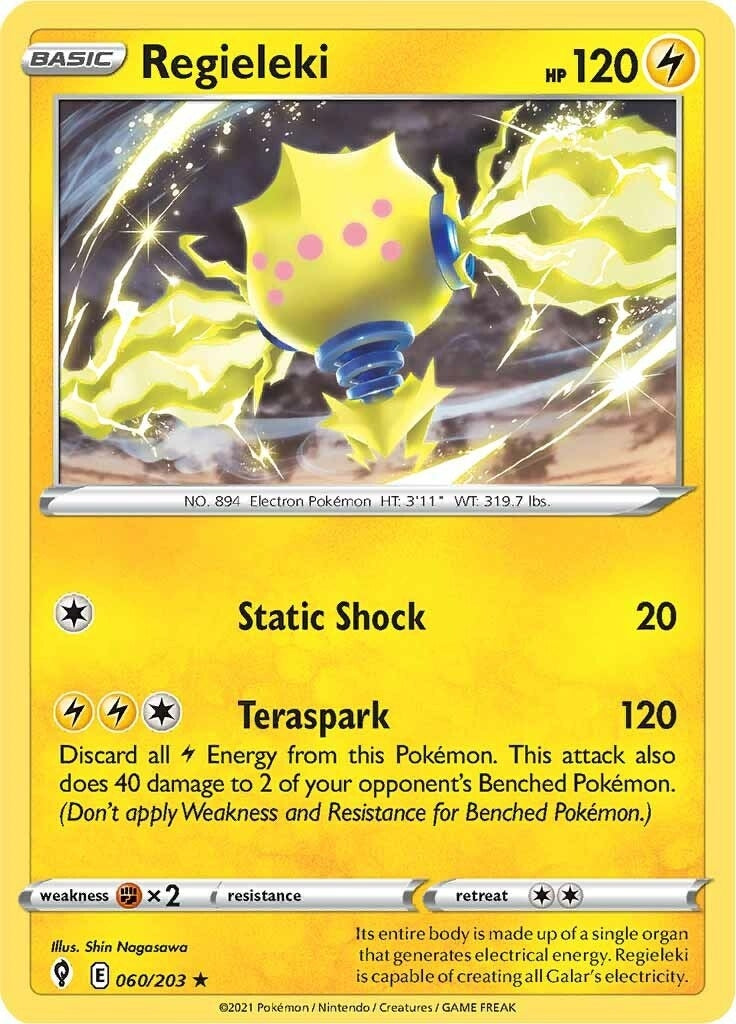 Image for Regieleki (060/203) (SWSH07: Evolving Skies) (SWSH07) - Pokemon
