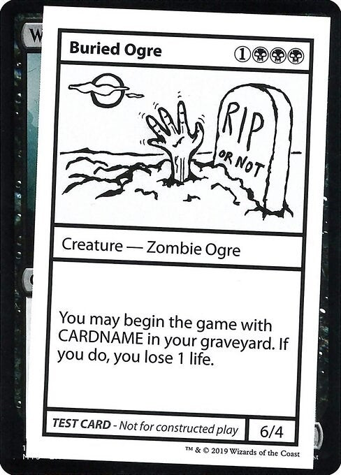 Buried Ogre (No PW Symbol) (Mystery Booster: Convention Edition Exclusives)